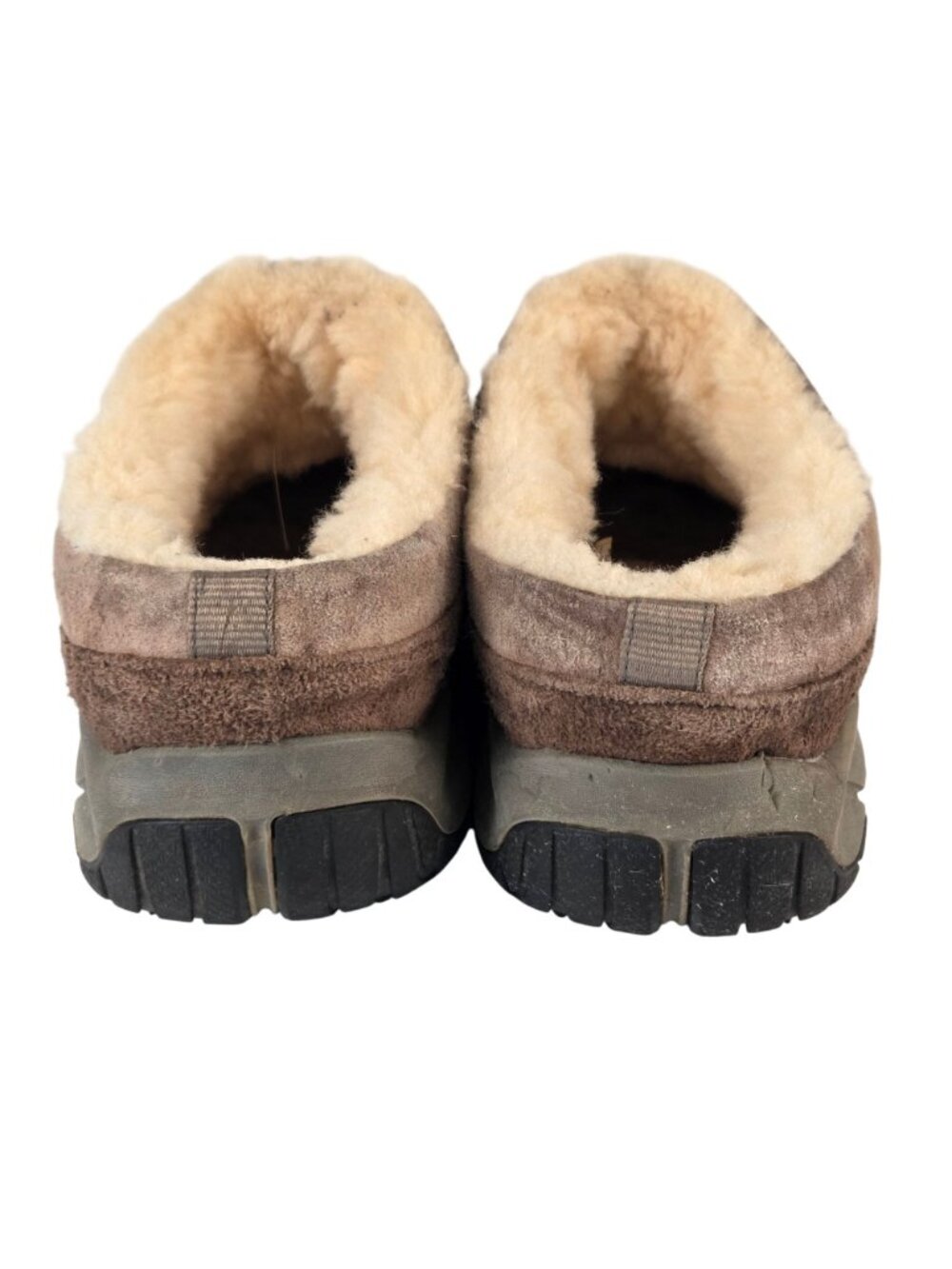 Merrell Encore Ice Suede Slip On w/ Faux Fur Lining Taupe Size 9.5 - Picture 5 of 14